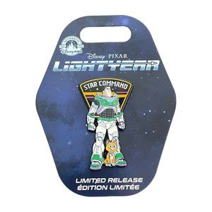 Disney Parks Disney Pixar Lightyear Buzz Lightyear Sox Star Command Limited Pin